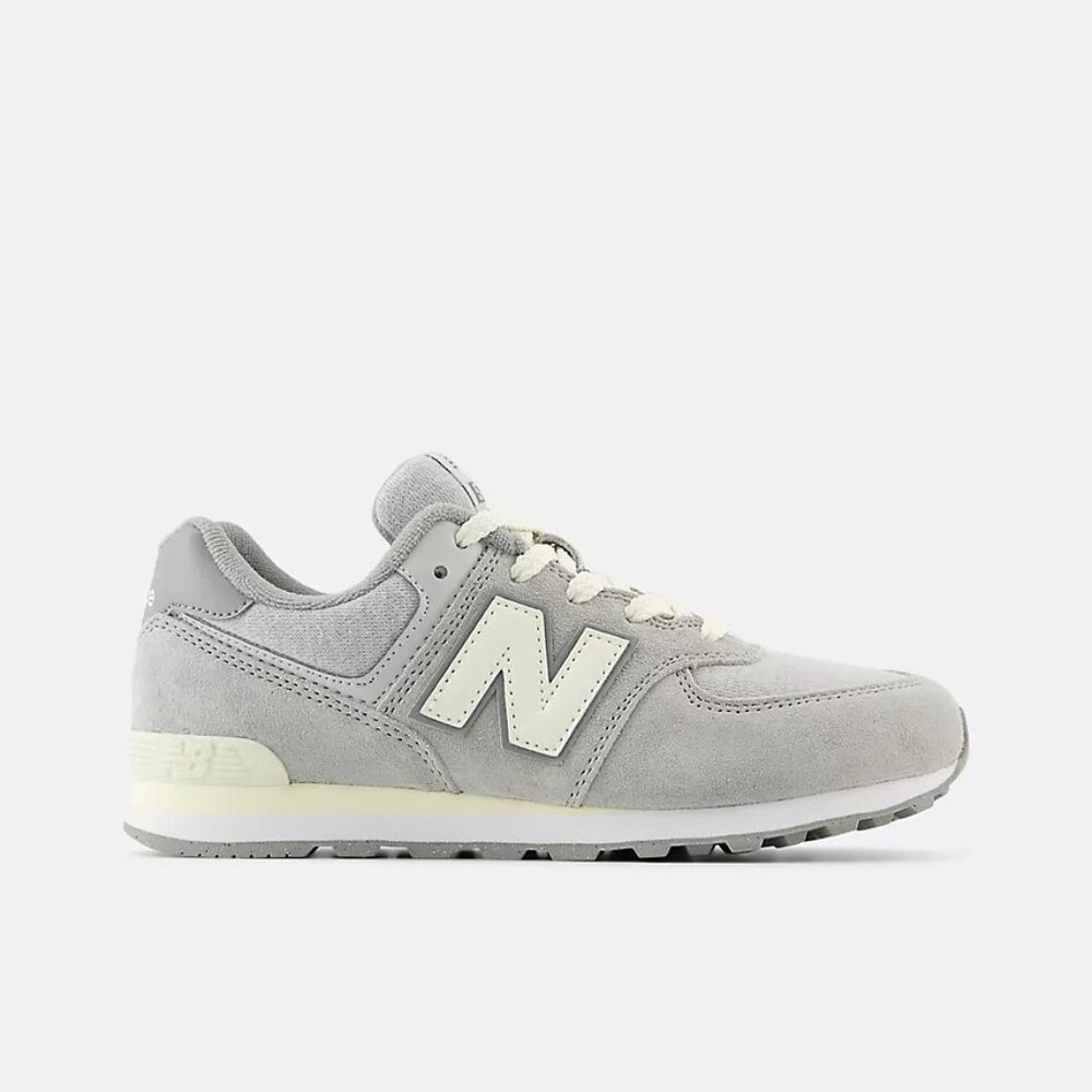 574 New Balance (Concrete with Angora)